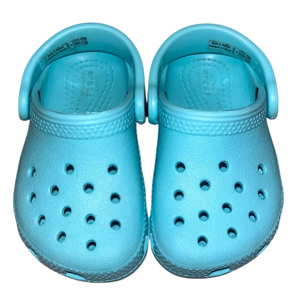 Baby Unisex Teal Crocs